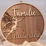 Personalized family door plaque
