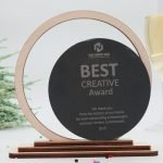 Award et trophée exclusifs, ardoise et bois d'érable