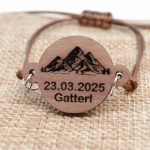 Bracelet personnalisé Zugspitze en bois, Gatterl
