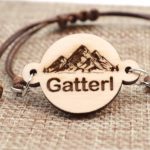 Bracelet personnalisé Zugspitze en bois, Gatterl – Image 13