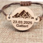 Bracelet personnalisé Zugspitze en bois, Gatterl – Image 14