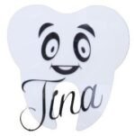 Personalisiertes Namensschild - Zahn - – Bild 4