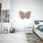 Schmetterling mit Namen als Schriftzug – Bild 2