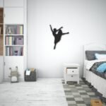 Ballerina Wandkunst, Wanddekor, Wand Tattoo – Bild 2