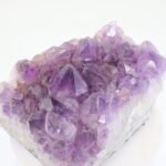 AMETHYST GEODE, Rohstein, Stufe auf Matrix, Mineralien Kristall Cluster, Chakra Edelstein Cluster, Reiki, Drusen, Natürlich gewachsen, BOHO – Bild 2