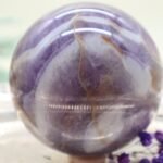 GROSSE AMETHYST EDELSTEINKUGEL 78 mm