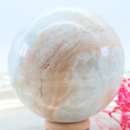 Karibischer Calcit - blauer Aragonit 72 mm