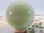 Große grüne gebänderte Calcit Edelsteinkugel, 64 mm – Bild 10