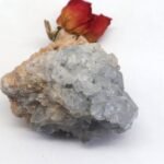 Celesite Cluster Rohstein Geode, Rohstein, Mineralien Kristall – Bild 4