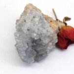 Celesite Cluster Rohstein Geode, Rohstein, Mineralien Kristall – Bild 6