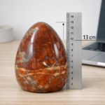Roter Jaspis 13 cm – Polierter Naturstein, Premium Schreibtisch‑Deko, Luxus Büro‑Objekt, Executive Desk Ornament – Bild 3