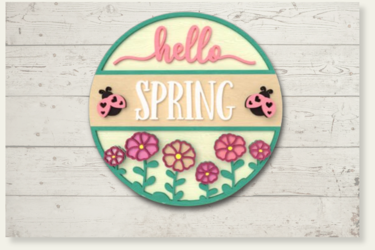 DIY Türschild Türhänger