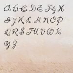 Namen als Schriftzug in Nussbaum, Ahorn, Buche personalisiertes Namenschild – Bild 8