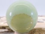 Große grüne gebänderte Calcit Edelsteinkugel, 61 mm – Bild 9