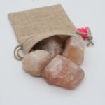 Himalaya Berg Salzkristalle im Jute Säckchen als persönliches Geschenk – Bild 5