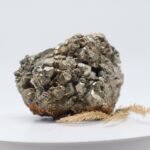 Pyrit aus USA, Katzengold, Mineralien Cluster, Kristall Stufe, unbehandelter Brocken, Edelsteine Sammeln