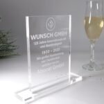 Personalisierte Acrylglas Trophäe – Rechteckig mit Sockel | 10 mm Premiumglas | Lasergravur mit Text & Logo – Bild 8