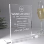 Personalisierte Acrylglas Trophäe – Rechteckig mit Sockel | 10 mm Premiumglas | Lasergravur mit Text & Logo – Bild 10