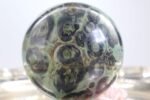 Große Kambaba Jaspis Kugel in Hochglanz, 77 mm – Bild 3