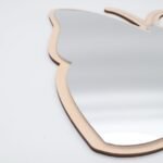 Spiegel für Kinderzimmer feiner Schmetterling – Bild 2