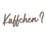 Küchen Dekoration Schild "Käffchen?" – Bild 5