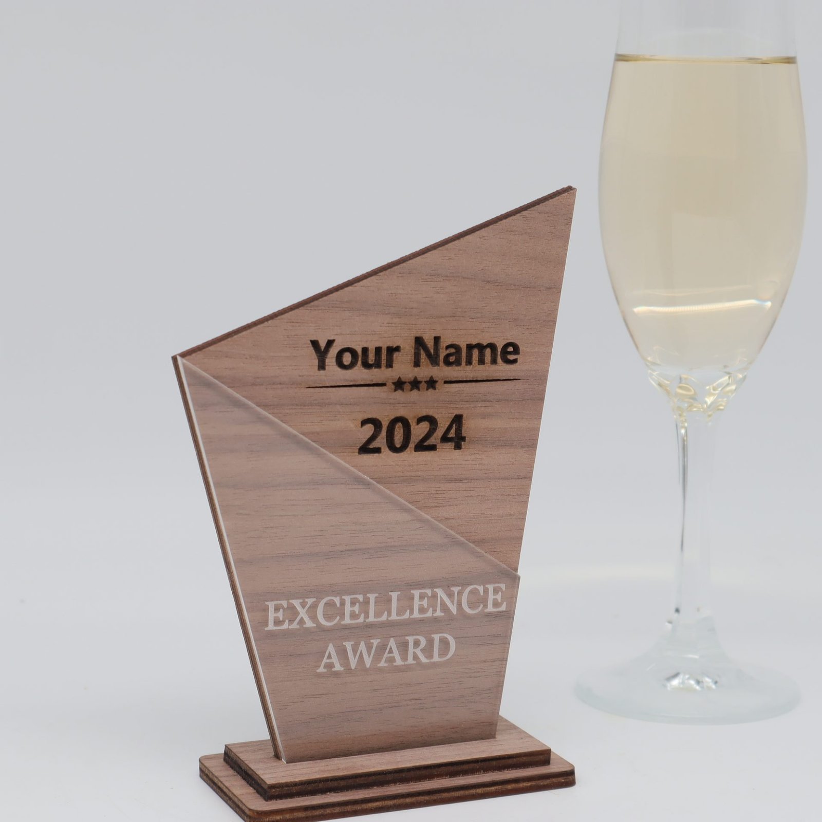 IMG_7165-1.jpg Moderne edle Trophäe, eigener Text oder Logo – Bild 1