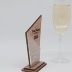 Moderne edle Trophäe, eigener Text oder Logo – Bild 3