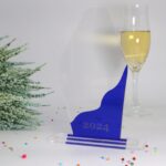 Moderne edle Sport Trophäe, eigener Text Logo, farbiges und klarem Acryl - Personalisierte Gravur - Pokal – Bild 5