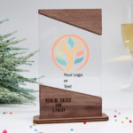 Personalisierte Moderne edle Trophäe, eigener Text oder Logo – Bild 4