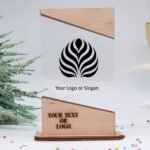 Personalisierte Moderne edle Trophäe, eigener Text oder Logo – Bild 3