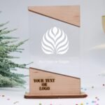 Personalisierte Moderne edle Trophäe, eigener Text oder Logo – Bild 2