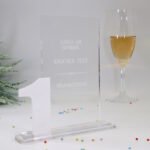 Moderne edle Sport Trophäe, eigener Text Logo, farbiges und klarem Acryl - Personalisierte Gravur - Pokal - Auszeichnung - Elegante Ehrungen – Bild 5