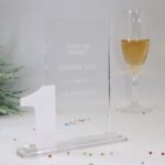 Moderne edle Sport Trophäe, eigener Text Logo, Acryl - Personalisierte Gravur - Pokal - Auszeichnung - Elegante Ehrungen – Bild 4