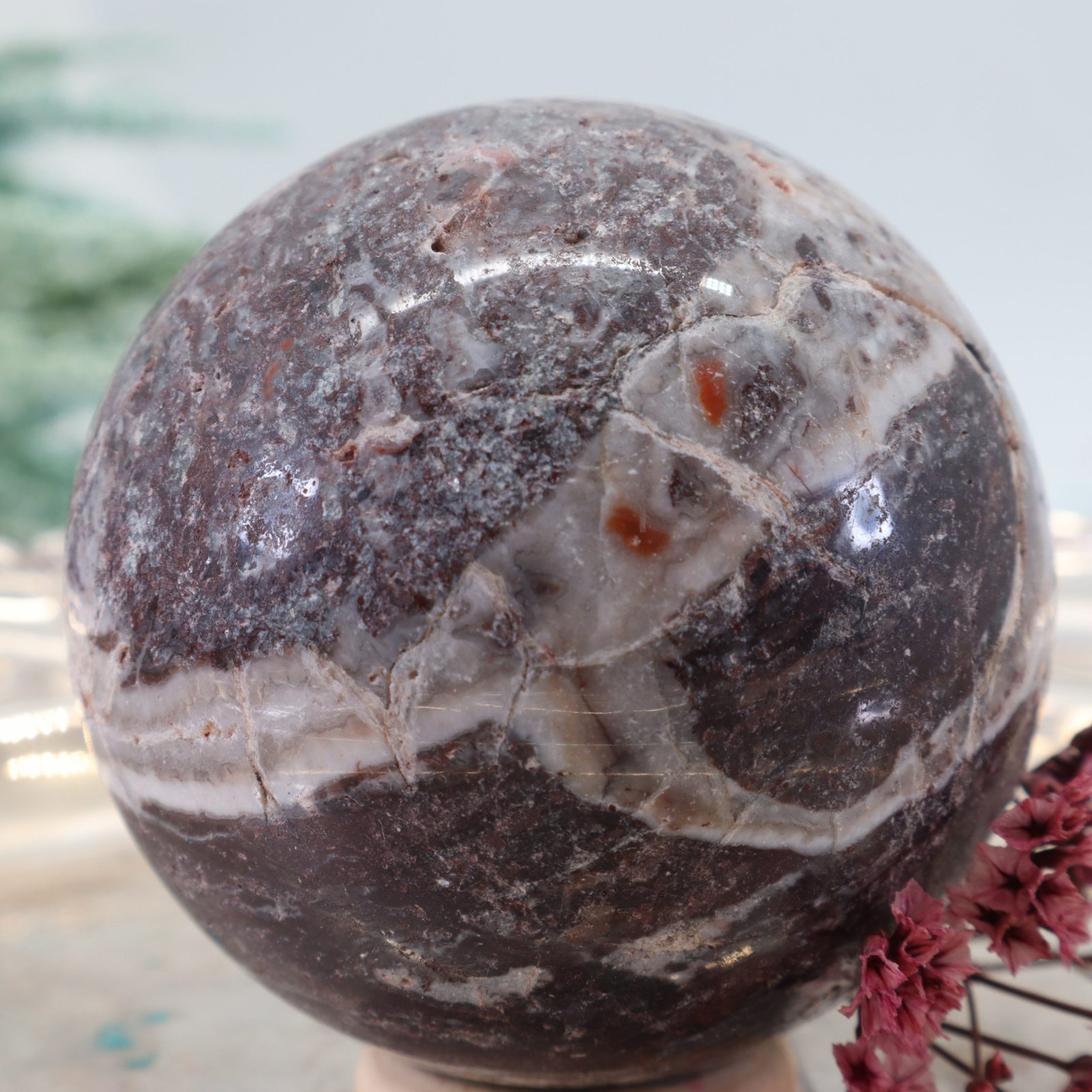 IMG_8174-scaled-1.jpg Achat Kugel aus Hartmannsdorf 64 mm – Bild 1