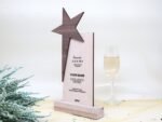Stern Trophäe personalisiert – Bild 3