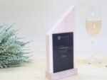 Award und Moderne personalisierte Holz Jubiläums Trophäe