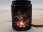 Aufbewahrung Cannabis Dolden Motiv Glas graviert | Personalisiert | Cannabisblüten | Grow Weed Seed | Unkraut Aufbewahrung – Bild 2
