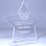 Kristall Award, Stern Motiv, Acrylglas – Bild 9