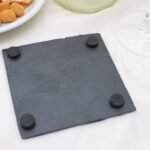 Premium Schieferuntersetzer graviert, Spruch Motiv – Bild 5