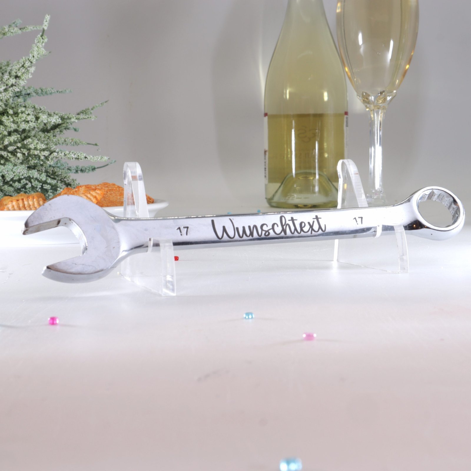 IMG_9995-scaled-1.jpg Gabelschlüssel personalisiert | Maul- Ringschlüssel graviert | Schraubenschlüssel mit Name | Jubiläum Geschenk | Werkzeug beschriftet