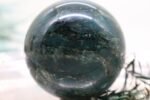 Grüne Jade Jaspis Kristallkugel Edelsteinkugel, 59mm – Bild 7