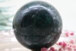 Grüne Jade Jaspis Kristallkugel Edelsteinkugel, 68mm – Bild 6