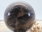 Große Schwarze Mondstein Edelsteinkugel mit wunderbarem Farbspiel – Bild 7