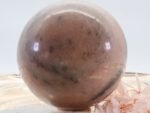 Große Pfirsisch Mondstein Edelsteinkugel, 87 mm – Bild 10