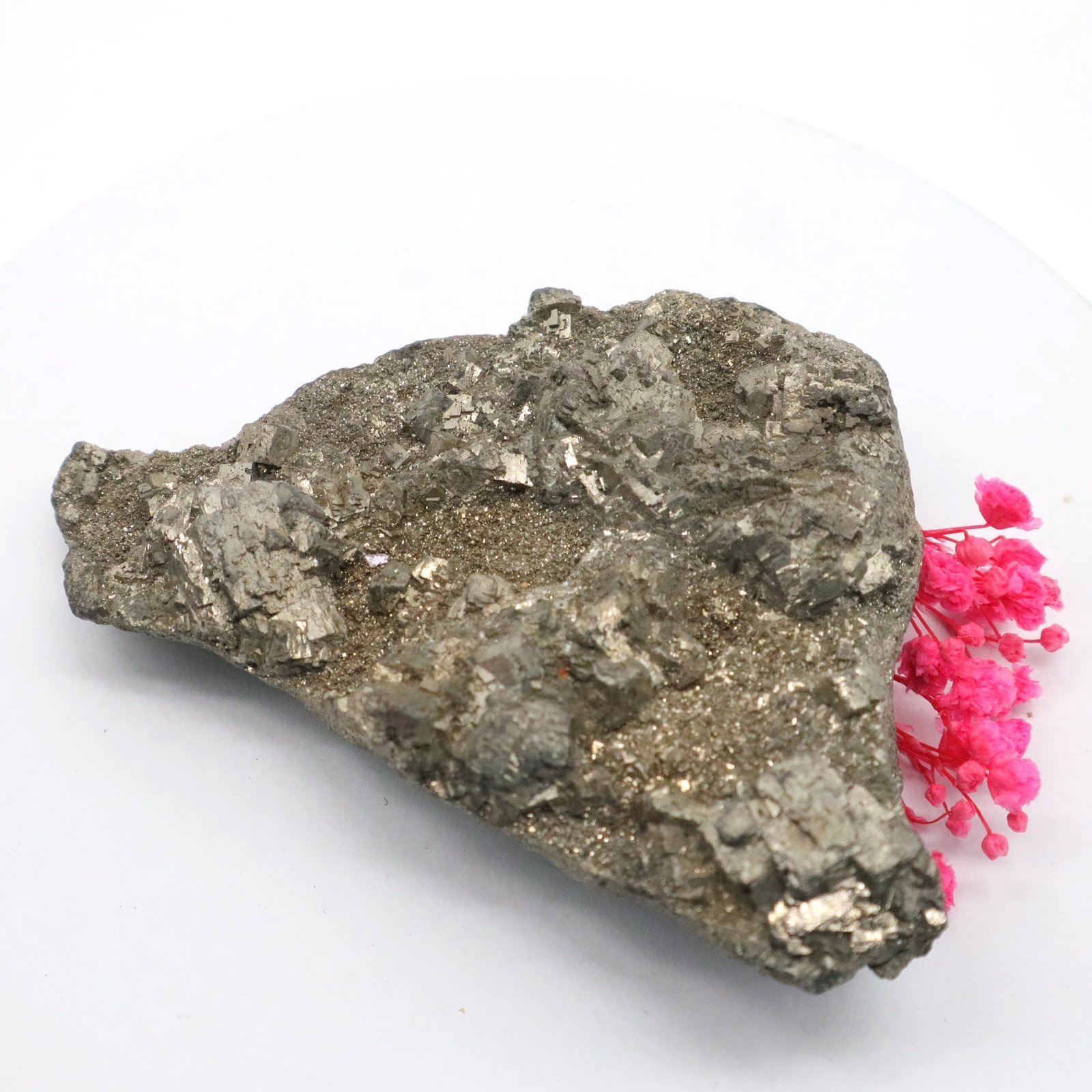 Natürlicher Pyrit GEODE