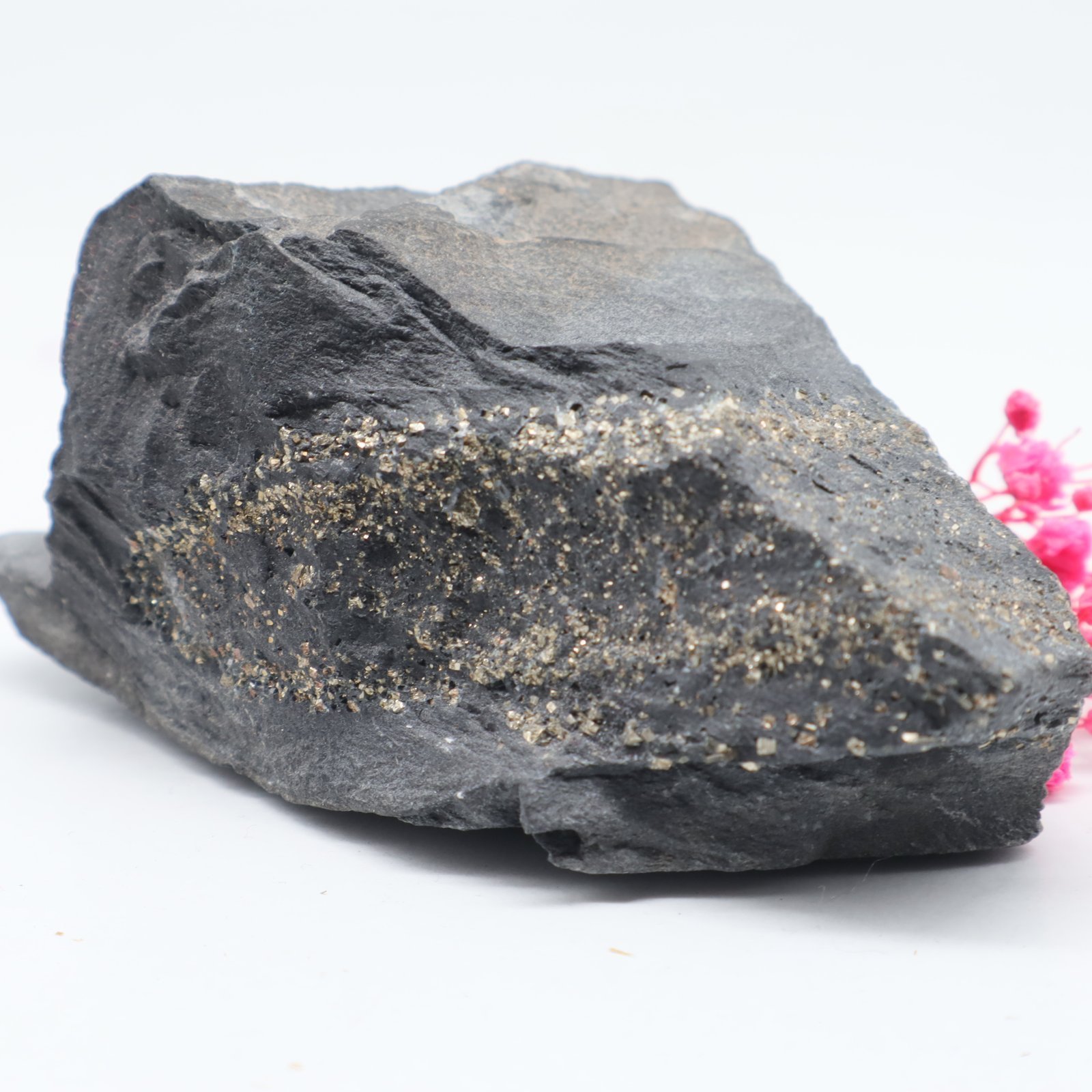 Mosel Schiefer mit Pyrit aus Bendisberg