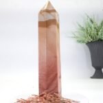 GROSSER SERPEGGIANTE Edelstein Turm, Obelisk, Mineralien Kristall Spitze 180 mm – Bild 5