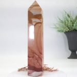 GROSSER SERPEGGIANTE Edelstein Turm, Obelisk, Mineralien Kristall Spitze 180 mm – Bild 10