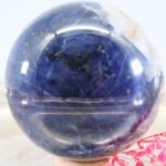 Sodalit Edelsteinkugel in Königsblau - hohe Qualität 73 mm – Bild 2