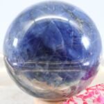Sodalit Edelsteinkugel in Königsblau - hohe Qualität 73 mm – Bild 4